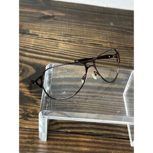 Oakley Hinder OO4043-03 Womens Matte Berry Aviator Full Rim Eyeglasses Frame 122